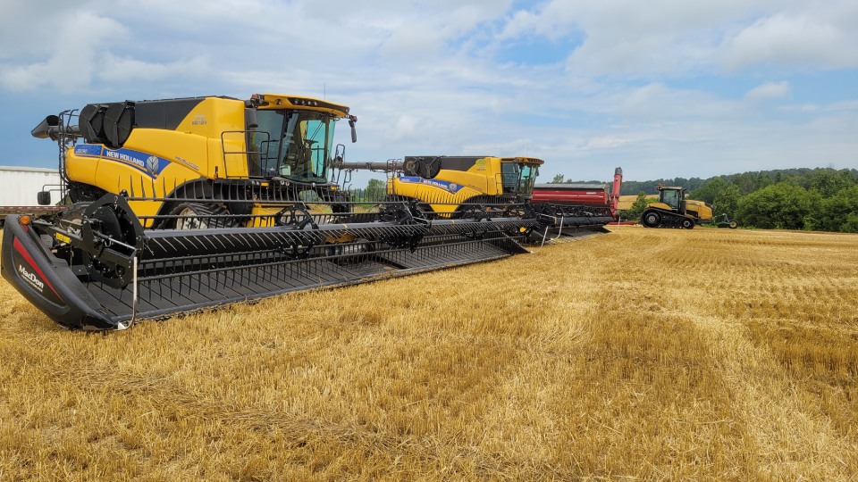 Claussen Farms Combining